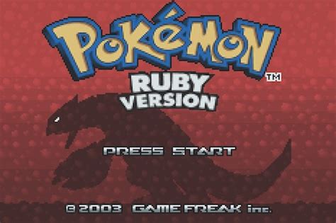 pokemon ruby unblocked games 76|Pokemon Ruby Game .